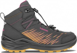 Wandelschoen Lowa Junior Zirrox GTX Mid Graphite Berry