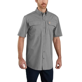 Shirt Carhartt Men Force Woven S/S Asphalt