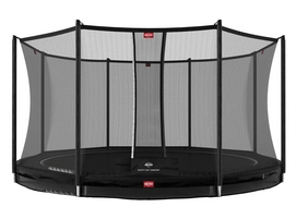 Trampoline BERG InGround Favorit Black 430 + Safety Net Comfort