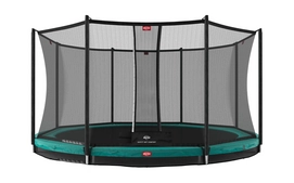 Trampoline BERG InGround Favorit Green 330 + Safety Net Comfort