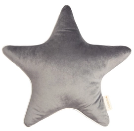 Coussin Décoratif Nobodinoz Aristote Star Velvet Bloom Pink (40 x 40 cm)