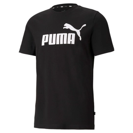 T-Shirt Puma Men Essentials Logo Tee Black-L