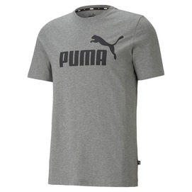 T-Shirt Puma Men Essentials Logo Tee Gray-L