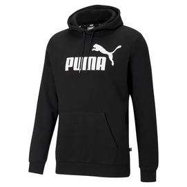 Jumper Puma Men Essentials Big Logo Hoodie Black
