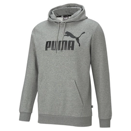 Jumper Puma Men Essentials Big Logo Hoodie Grey