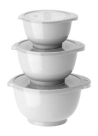 Ensemble de Bols à mélanger Rosti Margrethe Mini Blanc (Set de 3)