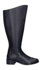 Bottes Femme Custom Made Botta Noir Taille de Mollet XXL