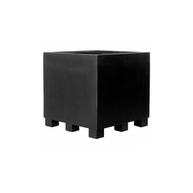 Bloempot Pottery Pots Natural Jumbo M Feet Black 70 x 70 x 70 cm