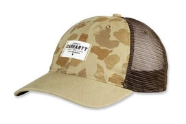 Pet Carhartt Men Glennville Cap Dark Khaki Camo