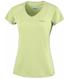 T-Shirt Columbia Zero Rules Short Sleeve Spring Yellow