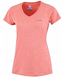 T-Shirt Columbia Zero Rules Short Sleeve Lychee Heather