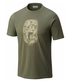 T-Shirt Columbia Ward Ridge Short Sleeve Tee Cypress