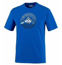 T-Shirt Columbia Csc Tried And True Short Sleeve Tee Super Blue