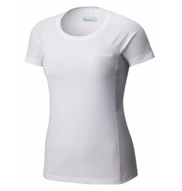 T-Shirt Columbia Titan Ultra Short Sleeve White Damen