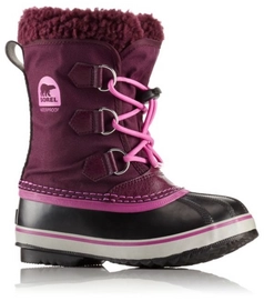 Snow Boots Sorel Children Pack Nylon Purple Dahlia Foxglove
