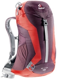 Backpack deuter AC Lite 18 Aubergine Fire