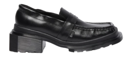 Slipper Dr. Martens Maybole Loafer Damen Black Milled Gloss