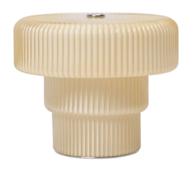 Ferm Living Ripple Draagbare Tafellamp - Oat