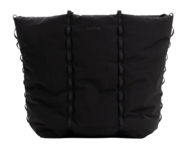 Draagtas Topologie Wares Bags Cloud Tote Black Tech Sateen