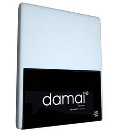 Topper Spannbettlaken Damai Dreamblue 12 cm (Percal Organic)
