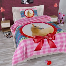 Dekbedovertrek Dreamhouse Bedding Marielle Paard Katoen