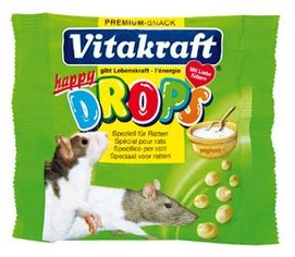 Knaagdierensnacks Vitakraft Yoghurt Drops Rat (12 Stuks)