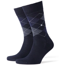 Sokken Burlington Manchester SO Dark Navy