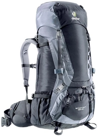 Rucksack deuter Aircontact 45 + 10 Black Titan