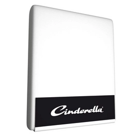 Dubbele Split Topper Hoeslaken Cinderella Weekend White (Katoen)