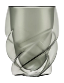 Dubbelwandig Glas Bodum Pavina Paris Twisted Grijs 270 ml (Set van 2)