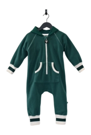 Onesie Ducksday Baby Dark Green/Ecru