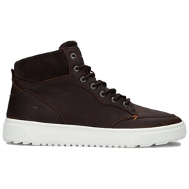 Baskets HUB Homme Dundee Dark Brown Off White-Taille 41