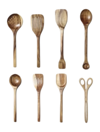 Utensil Set Dutchdeluxes Acacia (8 pc)