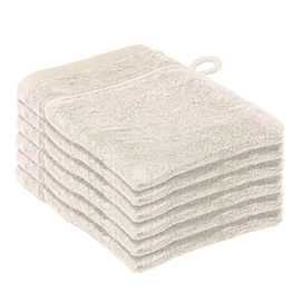 6 Gants De Toilette De Witte Lietaer Dolce Mastic (16 x 21 cm)
