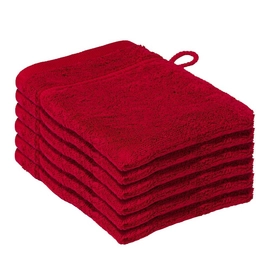 6 Waschlappen De Witte Lietaer Dolce Tango Rot