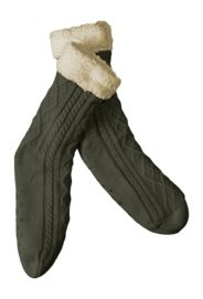 Socken De Witte Lietaer Yamuna Unisex Khaki