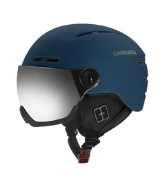 Skihelm Carrera Karma Deep Blau Matte