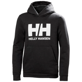 Trui Helly Hansen Junior Logo Hoodie 2.0 Ebony
