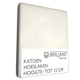 Hoeslaken Briljant Wieg Ecru (Katoen)
