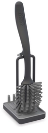 Brosse & Support Joseph Joseph Edge Store Gris