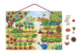 Educatief Speelgoed Janod Magneetbord Moestuin