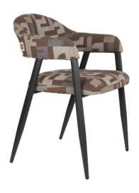 Eetkamerstoel Dutchbone Miyo Light Brown