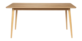 Eettafel White Label Living Fabio Natural - 160 x 80 cm