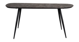 Eettafel White Label Living Webster Rectangular Brown