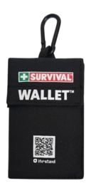 EHBO Set SURVIVAL Wallet 2.0 Black