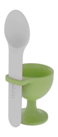 Eierdop Trebonn Met Lepel Groen