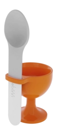 Eierdop Trebonn Met Lepel Oranje