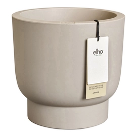 Elho Amber Grail 30 - Balanced beige - L 30 x B  x H 28 cm - Intérieur et Extérieur - 100 % Plastique Recyclé