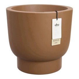 Elho Amber Grail 40 - Caramel - Ø38 x H 36 cm - Intérieur et Extérieur - 100 % Plastique Recyclé