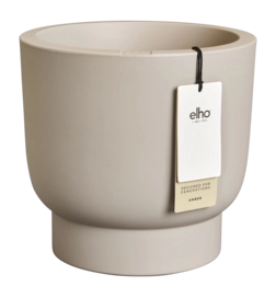 Elho Amber Grail 58 cm - Balanced Beige - D 58 x H 55 cm - Intérieur et Extérieur - 100% Plastique Recyclé